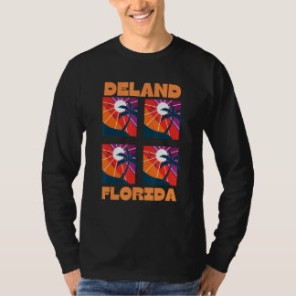 T-shirt Deland Floride Rétro Plage Tropicale