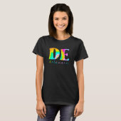 T-shirt Delaware De Tie Dye (Devant entier)