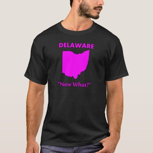 T-shirt Delaware - Et maintenant ? (Devant)