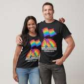 T-shirt Delaware Proud Ally Pride Month LGBTQ LGBT Communi (Unisexe)