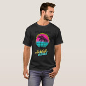 T-shirt Delaware Rehoboth Beach Retro Beach Sunrise beach  (Devant entier)