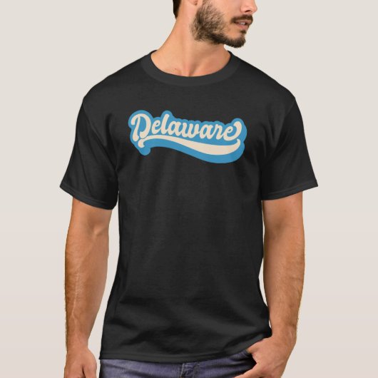 T-shirt Delaware Retro (Devant)