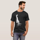 T-shirt Delaware S Roots State Love (Devant entier)