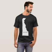 T-shirt Delaware sucks (Devant entier)