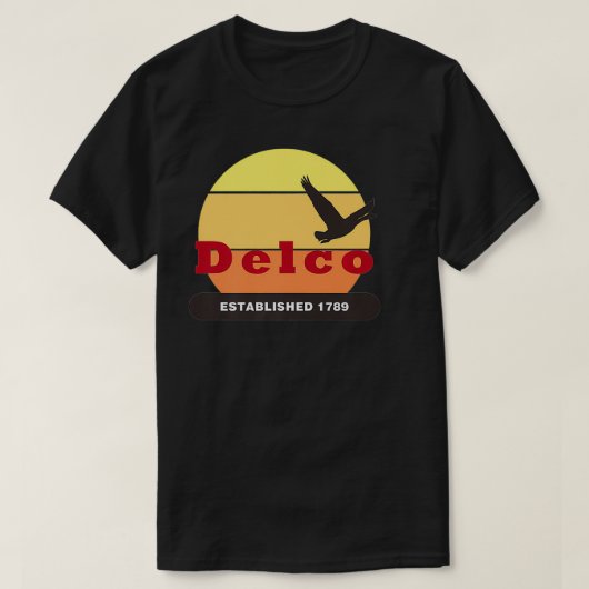 T-shirt Delco Est (Design devant)