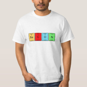 T-shirt d'éléments de Tableau périodique de lar