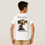 T-shirt d'élevage de dragons de pomme (Dos entier)