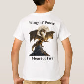 T-shirt d'élevage de dragons de pomme (Dos)