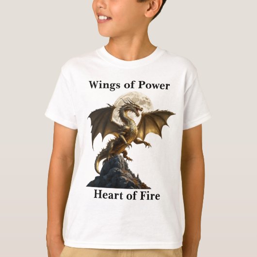 T-shirt d'élevage de dragons de pomme (Devant)