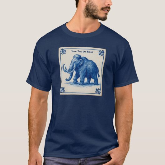 T-shirt Delft Wooly Mammoth (Devant)