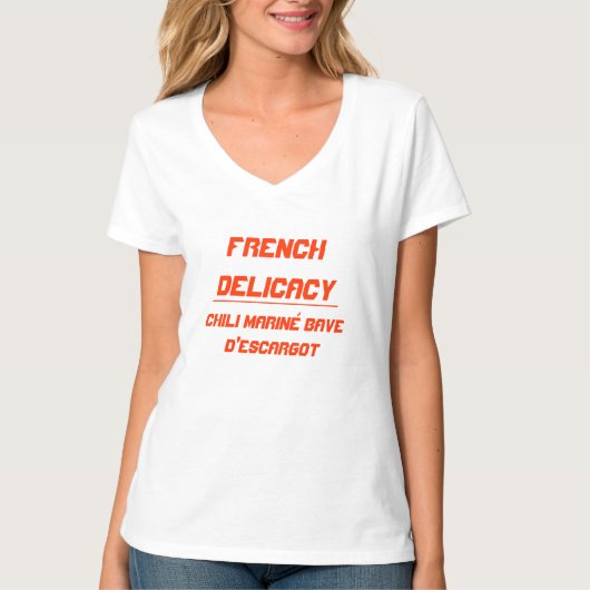 T-shirt Délicatesse française (Devant)