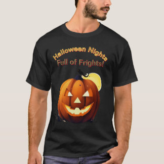 T-shirt Délice de Lueur de Citrouille - Nuits d'Halloween,