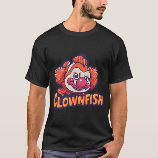 T-shirt Délice de poisson clown (Devant)