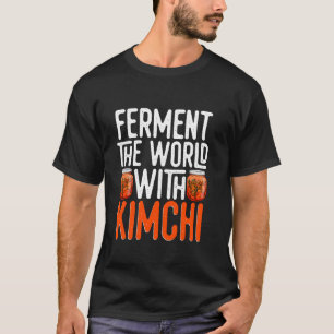 T-shirt Délicieuse cuisine coréenne baguettes bol de riz k