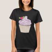 T-shirt Délicieux brioche rose sur le dessus (Devant)