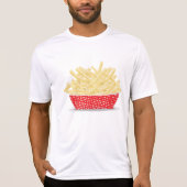 T-shirt Délicieux frites français Retro Restauration rapid (Devant)