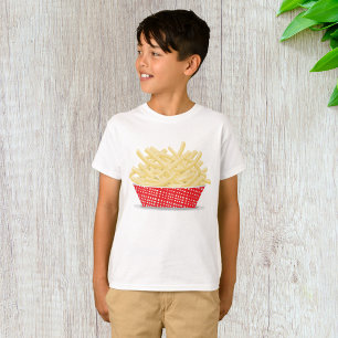 T-shirt Délicieux frites français Retro Restauration rapid