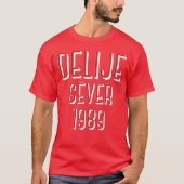 T-shirt Delije Sever 1989 Crveno Beli (Devant)