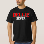 T-shirt Delije Sever Rouge Blanc  (Devant)