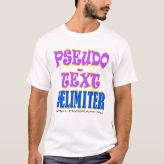 T-shirt Délimiteur de pseudo-texte dans la programmation C