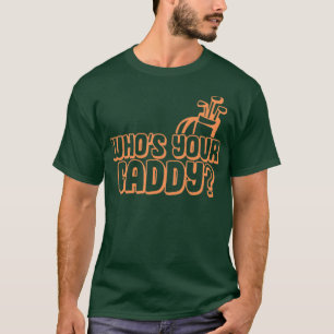 T-shirt Délivre ton cadeau caddy pour un caddie golfeur