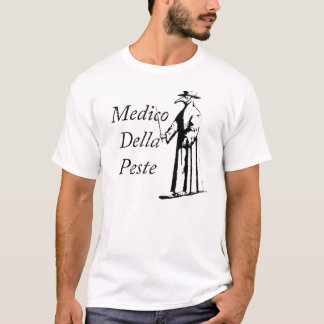 T-shirt Della médico Peste (italique)