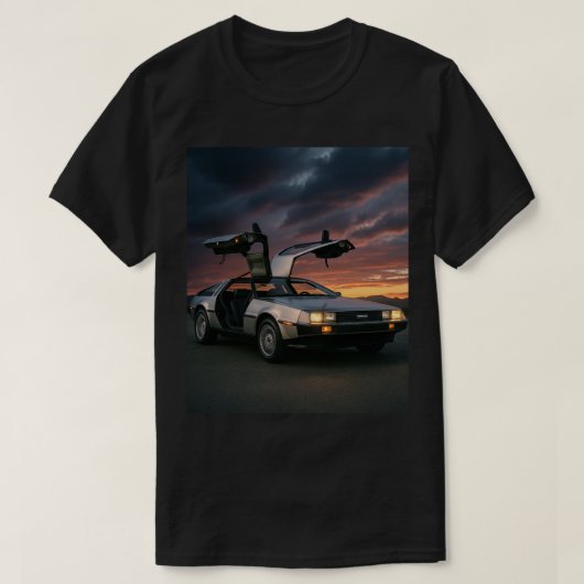 T-shirt DeLorean (Design devant)