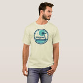 T-shirt Delray Beach Floride Palm Tree Birds (Devant entier)