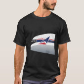 T-shirt Delta Airlines Lockheed L-1011 Tristar Nez (Devant)