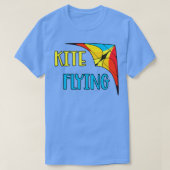 T-shirt Delta Glider Hang Glider Stunt Kite Cadeau (Design devant)