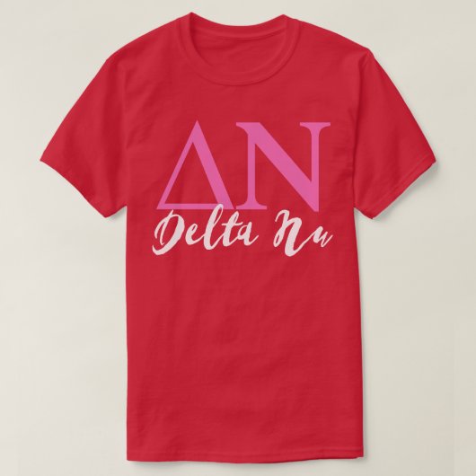 T-shirt Delta Nu (Design devant)