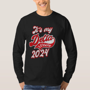 T-shirt Delta Sigma Theta Sorority, C'est mon DELTAversary