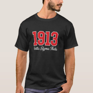 T-shirt Delta Sigma Theta Sorority Paraphernalia, Delta 19