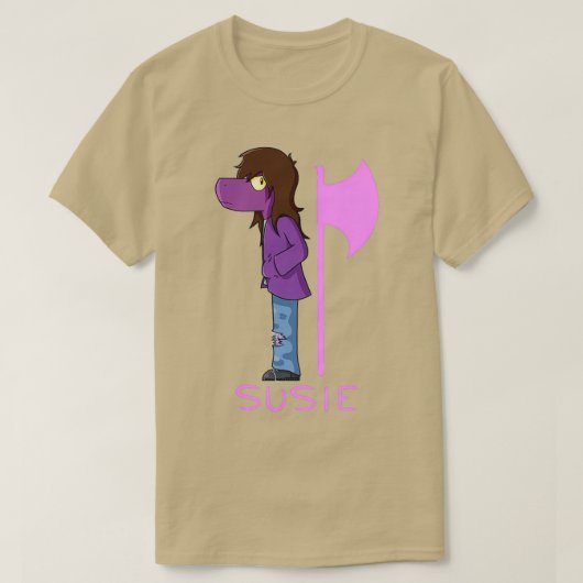 T-shirt Deltarune Susie (Design devant)