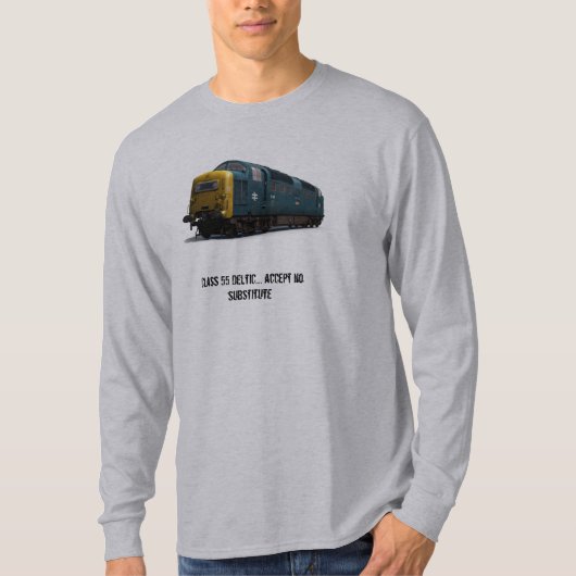 T-shirt Deltic de Long-douille 'aucun substitute (Devant)