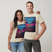 T-shirt Delulu Mais Déterminé Luminosité (Unisexe)