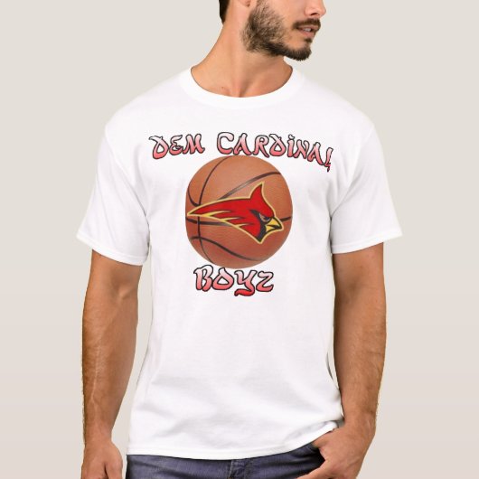 T-shirt DEM Boyz cardinal Parents l'OISEAU (Devant)