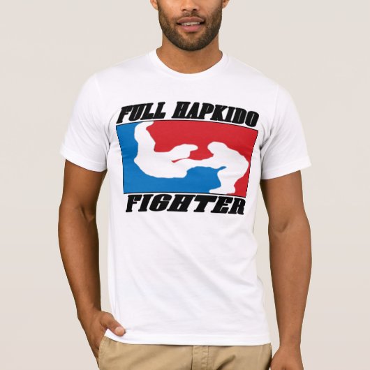 T-SHIRT DEMANDE 02 : : PLEIN COMBATTANT DE HAPKIDO (Devant)