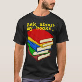 T-shirt Demander mes livres (Devant)