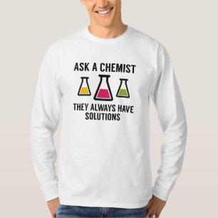 T-shirt Demander un chimiste