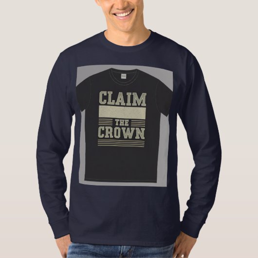 T-shirt "Demandez à la Couronne." (Devant)