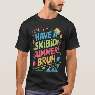 T-shirt Demandez À Skibidi Summer Bruh Gen Alpha Slang Ens
