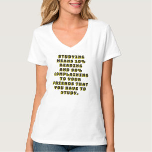 T-SHIRT DEMANDEZ À VOS AMIS D'ÉTUDIER