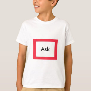 T-shirt Demandez - ! CdC PoserGibney Zazzle