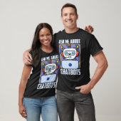 T-shirt Demandez-moi à propos de Chatbots Bot Messenger Ma (Unisexe)