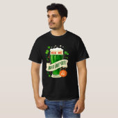 T-shirt Demandez-moi à propos de la bière verte : Design a (Devant entier)
