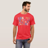 T-shirt Demandez-moi à propos de ma diarrhée explosive hum (Devant entier)