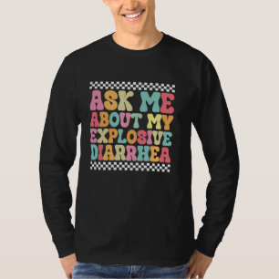 T-shirt Demandez-moi à propos de mon humour adulte grinçan