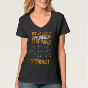 T-shirt Demandez-moi à propos des paires de base complémen