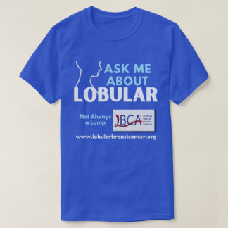 T-Shirt — Demandez-moi à propos du cancer du sein